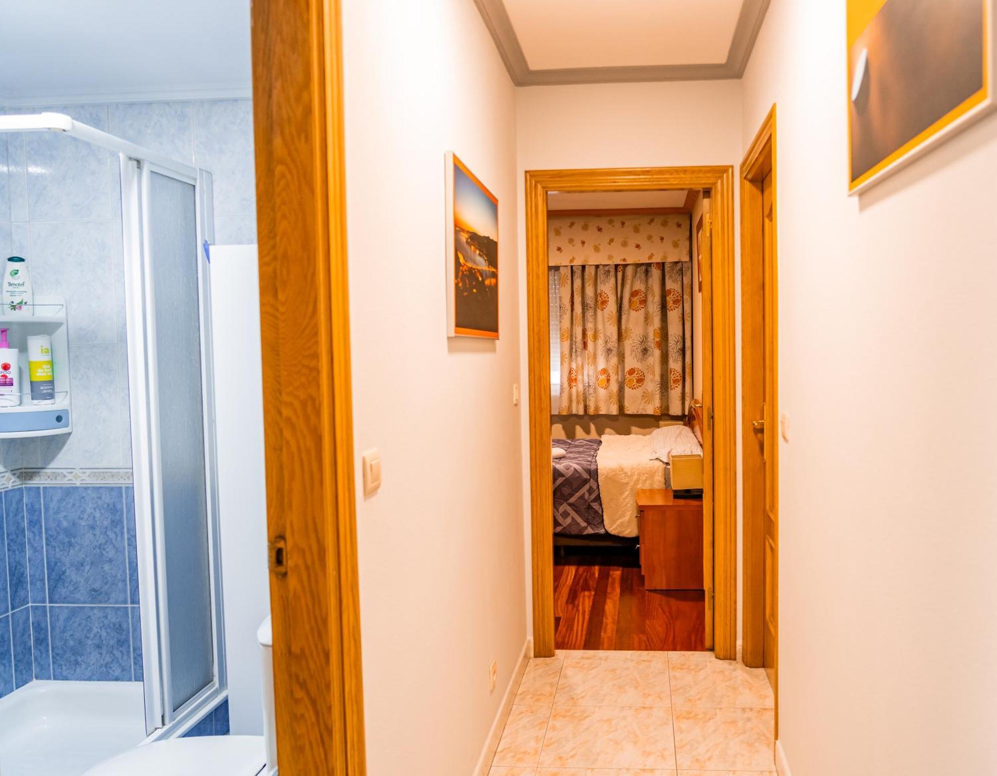 Habitacion Centro Pontereas ปอนเตอเรอัส ภายนอก รูปภาพ
